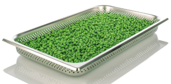 Гастроемкость перфорированная с откидными ручками GN 1/1 (530х325х90) RATIONAL 6016.1195 в ШефСтор (chefstore.ru)